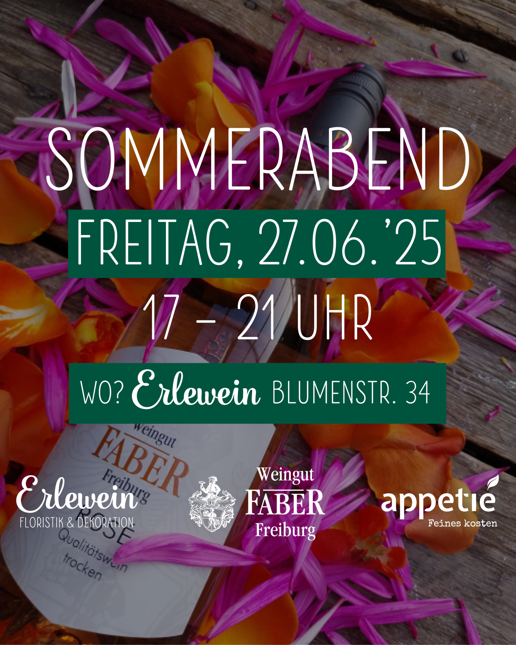Sommerabend bei Erlewein